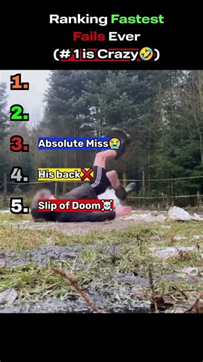 Ranking Fails That Got Worse Every Time🤣😭 #funny #funnyfails