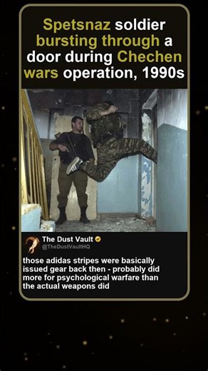 Spetsnaz forces breach tactics during 1990s Chechen Wars operations