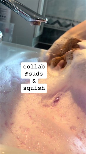 Full Bottle Pour ASMR Collab with Suds & Squish