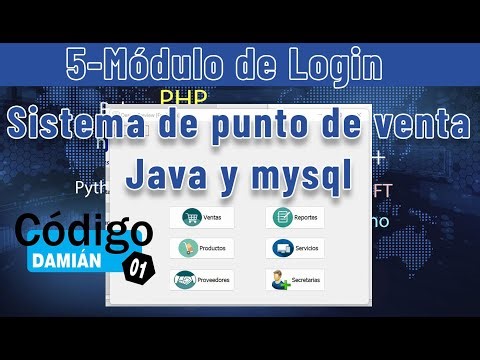 5 Login. Sistema de punto de venta java y mysql