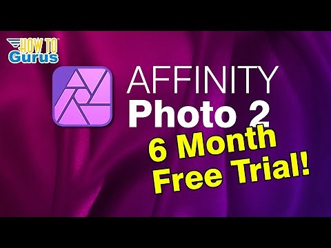 Wow! Affinity Photo Free 6-Month Trial! Also includes Affinity Designer and Affinity Publisher.