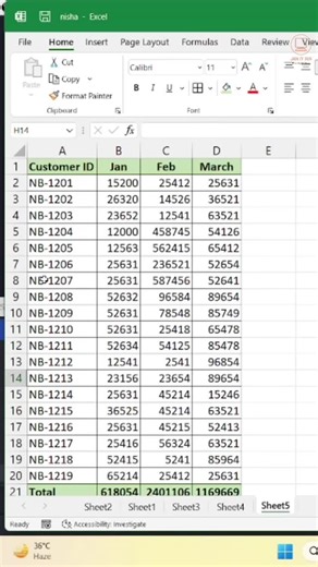 Mastering Excel: How to Use the Fill Handle to Quickly Copy Data Down Excel hack alert!  Learn how to use the Fill Handle to copy data down in seconds! Watch the full video on my YouTube channel [link in bio] #ExcelTips #ProductivityHacks #microsoftexcel | Jain IT Hub | Facebook