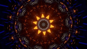 Kaleidoscope, Background Loop, Abstract. Free Stock Video