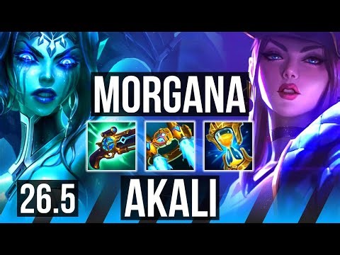 MORGANA vs AKALI (MID) | KR Master | 26.5