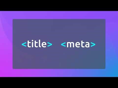 Etiquetas Head y Meta en HTML: Fundamentos de SEO Técnico