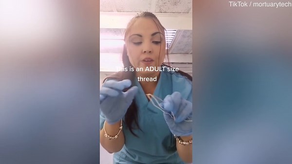 Fascinated TikTok users learn how morgue workers process dead bodies