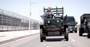 Jay Leno Showcases His 100-Year Old Truck, Admits It's Slow but Has a Bulletproof Engine