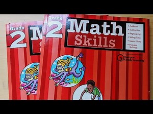 FLASHkids Math Skills Grade 2 Workbook Flip Through and Review