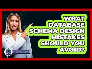 What Database Schema Design Mistakes Should You Avoid? - Next LVL Programming