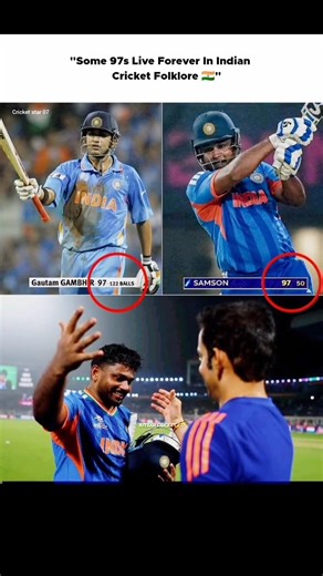 The Legendary 97s That Became Immortal in Indian Cricket History 🇮🇳 | Gambhir 97 | Samson 97 #t20wc