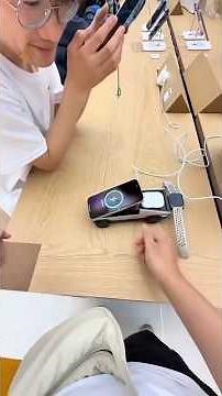 Cybertruck 3-in-1 MagSafe Charger… This Is Genius! 🤯⚡ #shorts