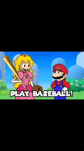 Gabasonian on Instagram: "When Mario is tired of Peach’s abuse #mario #princesspeach #nintendo #supermario"