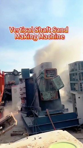 Used Vertical Shaft Impact Crusher Trial Operations