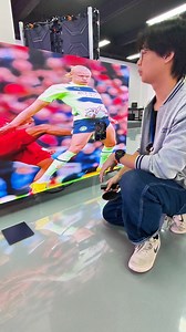 250K views · 6.7K reactions | EA600COB2 indoor small-pitch COB LED screen features a front-service design for fast, easy maintenance. With HUB-connected modules, even non-professionals can replace modules quickly and efficiently.#EagerLED #indoorLEDscreen #smallpitchLEDscreen #LEDscreen #LEDmodule | LED Screen Factory-Eagerled | Facebook