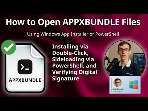 APPXBUNDLE File Guide: Installing Windows App Bundle Packages