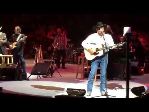 George Strait Las Vegas April 22,2016 First Show out of Retirement "Fireman" and "Check Yes or No"
