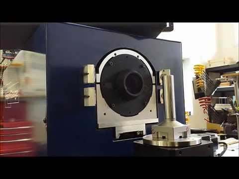 Using the VisionGauge® Digital Optical Comparator to measure run out