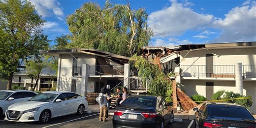 Microburst wreaks havoc, leaves trail of damage in Tempe as Arizona slammed by strong thunderstorms