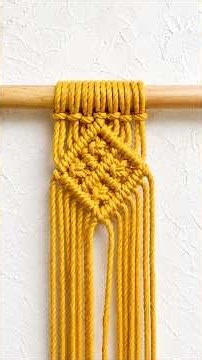 Macrame Design for Beginners Class 414 #macrame #macramepattern #diy #macrameforbeginners #diy #art