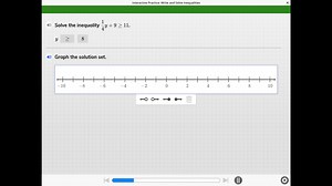 Interactive Practice: Write and Solve InequalitiesSolve the i... | Filo