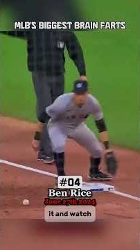 🤦‍♂️MLB's Biggest Brain Farts😂 #mlb #baseball #mlbhighlights #baseballmoments #baseballszn
