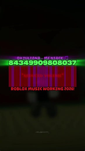 OH JULIANA – MC NIACK: Roblox Music ID 2026