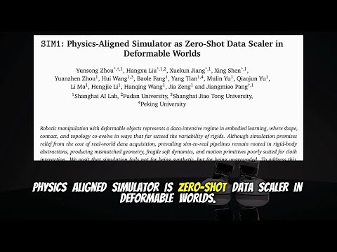 SIM1: Physics-Aligned Simulator as Zero-Shot Data Scaler in Deformable Worlds (Apr 2026)