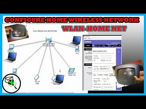 Cisco Access Point Configuration Tutorial | Wireless Home Network Setup in Cisco Packet Trace