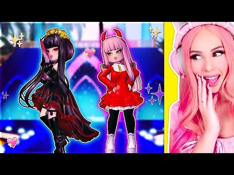 We Dressed As Our FAVORITE ANIME CHARACTERS And Joined The PAGEANT In Royale High.. Roblox