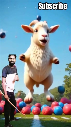 How about the design of the mascot placed on the football field Little Assistant goat🐐⚽ |#3d #shorts