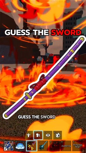 Guess the Sword Challenge ⚔️ | Roblox Edition