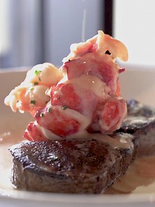From sea to table, The Capital Grille Seared Tenderloin and Butter Poached Lobster Tails are ready to delight. | The Capital Grille
