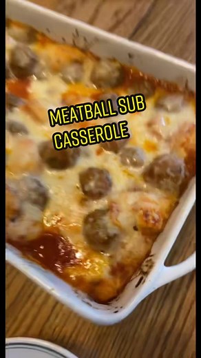 Delicious Meatball Sub Casserole Recipe
