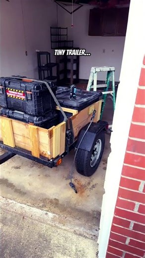 Fun size truck, fun size trailer.