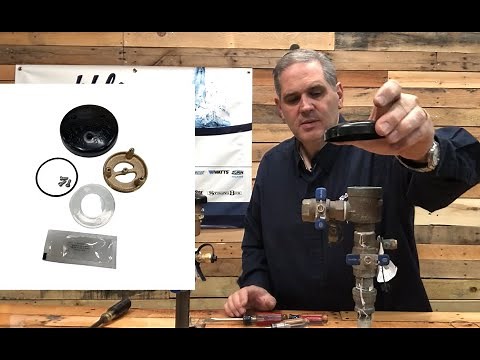 Zurn Wilkins 720A Pressure Vacuum Breaker Repair, Winterization