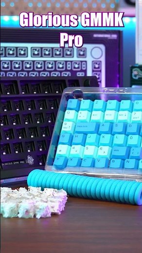 Modulare mechanische Gaming-Tastatur – Glorious GMMK Pro Bundles #shorts