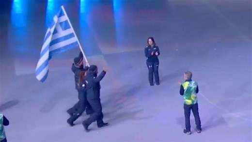 Τελετή λήξης | Η είσοδος της ελληνικής αποστολής