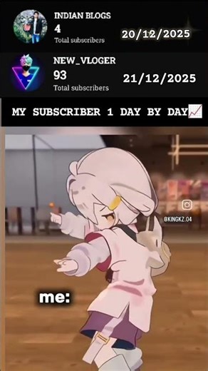 📈my subscriber day by day 👀#growth