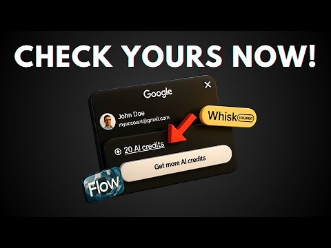 How to Check How Many AI Credits Left on Your Google Account (Flow - Whisk)