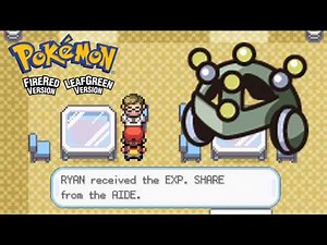 How to get the Exp Share in Pokemon Fire Red & Leaf Green (EXP. Share Location)
