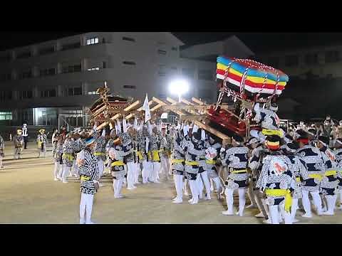 伊万里トンテントン祭り開幕（2022年10月21日、伊万里市）