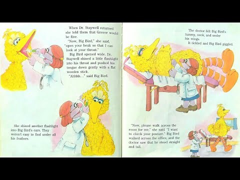 Big bird goes to the doctor (Vintage Classic Sesame Street Book) Read Aloud Storybook