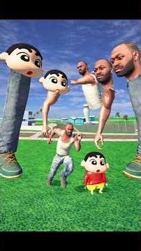 Franklin Vs Giant Evil Body Parts In Indian Bike Driving 3D #shortsfeed