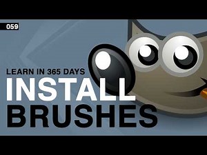 How to Install Brushes in Gimp