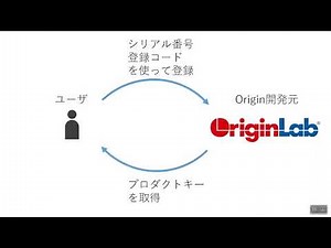 Origin/Pro シングルライセンス（ライセンスファイル版）認証手順