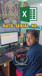 3.9K reactions · 399 shares | Excel me serial number auto kaise lagaenge #excel #msexcel #exceltutorial #exceltraining #computer #exceltips #explore #teaching #education #fyp #reels #reelsinstagram #reelsfb | Vanya Classes | Facebook