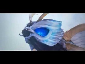 Rebirth of Mothra 2 - Rainbow Mothra transforms into Aqua Mothra
