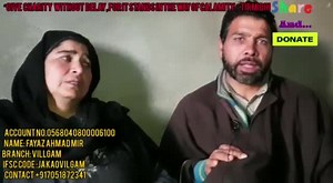 1.5K views · 30 reactions | #If_you_cant_Donate_Then_share_please  #BothKidneyFailure Needs Financial help for treatment.2.5 lacs donated while as He needs 14 to 16 lacks . people donated 3 lack .Still needed 12 to 14 lack.. We Request U people kindly Donate and share  #AccountNo.0568040800006100 #Name Fayaz ahmad Mir #branch Villgam #Ifsc Code JAKA0VILGAM #contact +917051872341 | South kashmir Viral Kashmir | Facebook