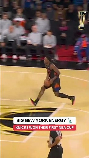 🏆 The Knicks and New York brought that fire to Las Vegas 🏆