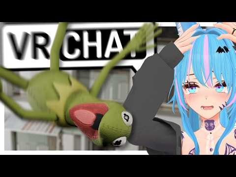 Kermit the frog DIES - VRCHAT Funny moments